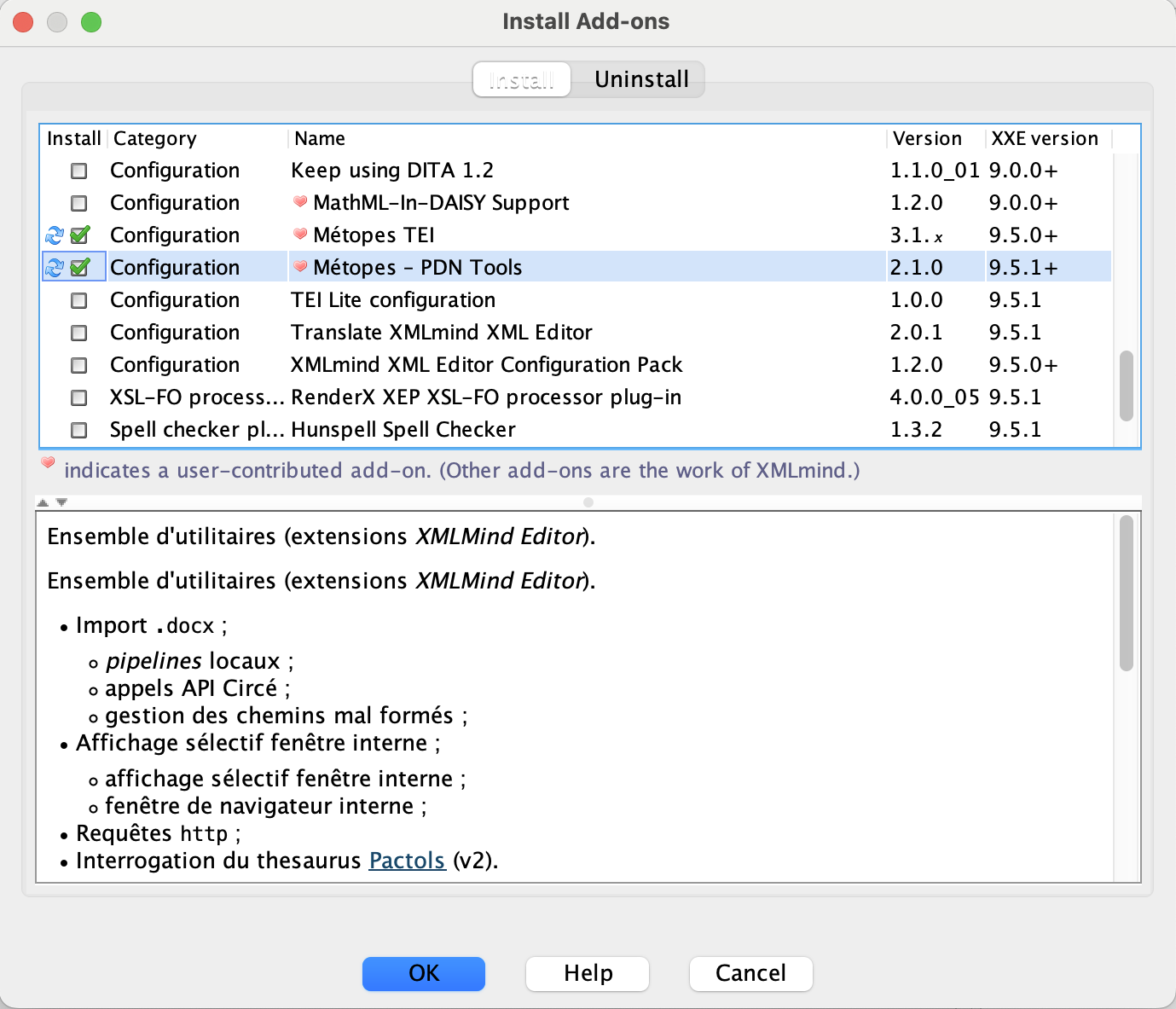 xxe-install-add-on